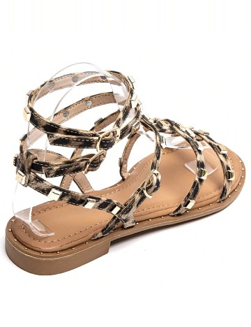 Sandale SHEIN, animal print