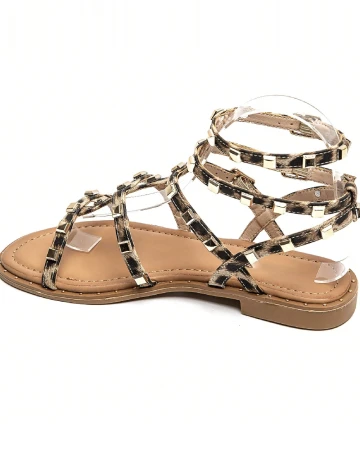 Sandale SHEIN, animal print