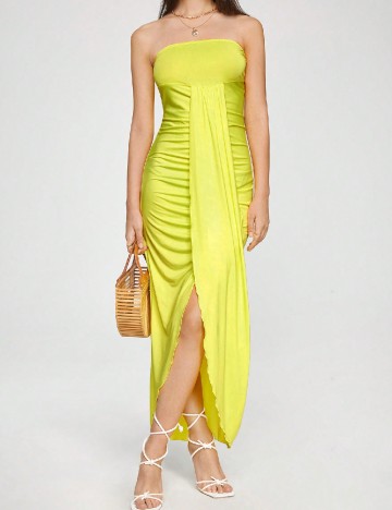 
						Rochie lunga SHEIN, galben