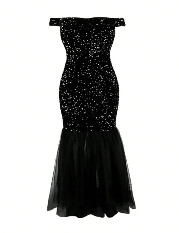 
						Rochie medie SHEIN CURVE, negru