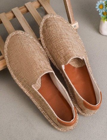 
						Espadrile SHEIN, crem