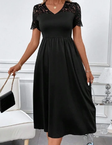 Rochie medie SHEIN, negru