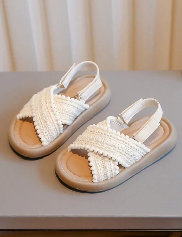 Sandale Shein Kids, ecru