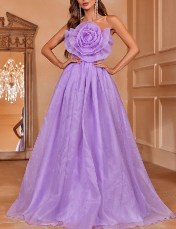 
						Rochie lunga Faeriesty, mov