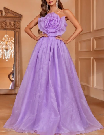 Rochie lunga Faeriesty, mov