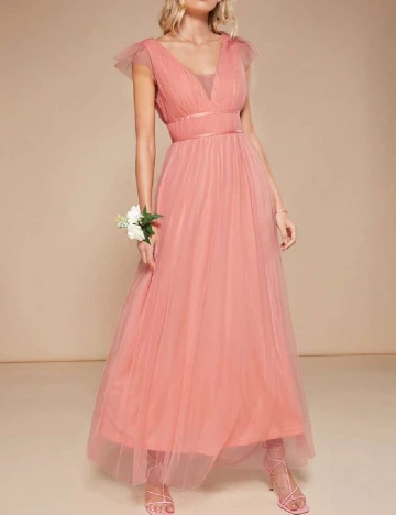 Rochie lunga SHEIN, roz