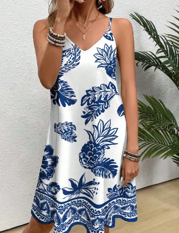 Rochie scurta SHEIN, alb