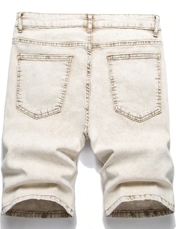 Pantaloni scurti SHEIN, crem