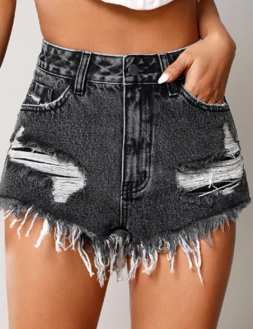 Pantaloni scurti SHEIN, gri