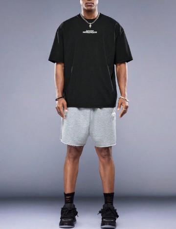 Pantaloni scurti SHEIN, gri