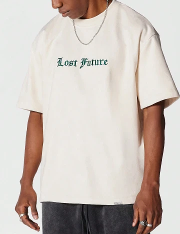 Tricou Oversize SUMWON, crem