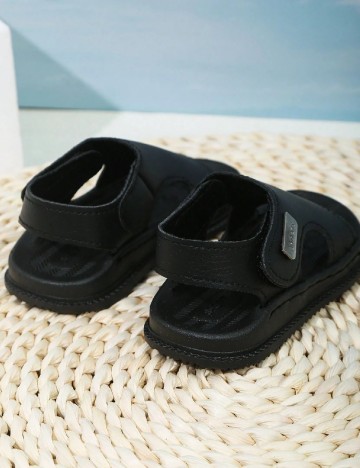 Sandale Shein Kids, negru
