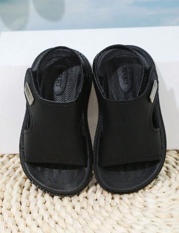 Sandale Shein Kids, negru