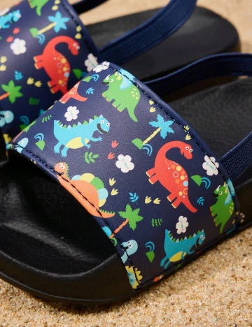 Slapi Shein Kids, bleumarin