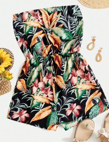 Salopeta SHEIN, mix culori