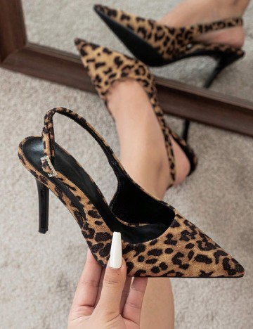 Pantofi SHEIN, animal print