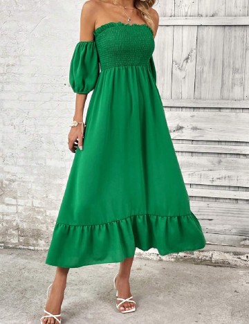 
						Rochie medie SHEIN, verde