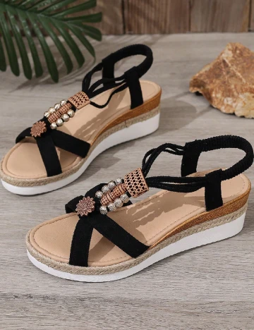 Sandale SHEIN, negru