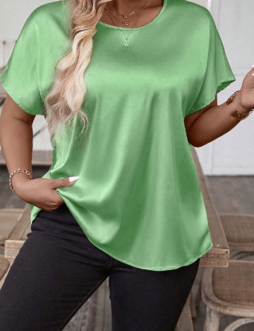 
						Bluza SHEIN CURVE, verde