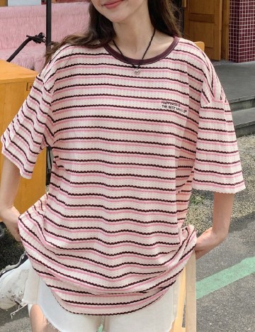 
						Tricou Oversize Dazy, mix culori