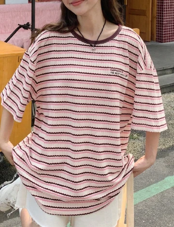 Tricou Oversize Dazy, mix culori