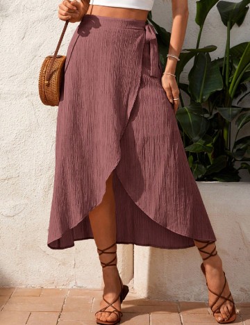 
						Fusta SHEIN, roz pudra