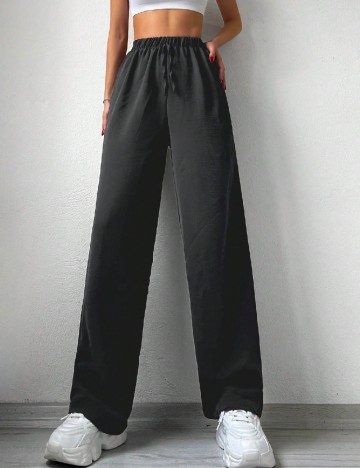 
						Pantaloni SHEIN, negru