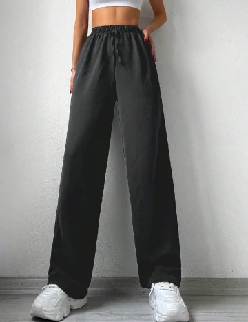 Pantaloni SHEIN, negru