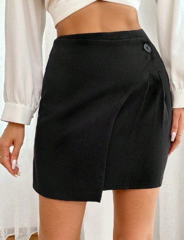 
						Fusta SHEIN, negru