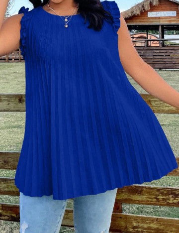 
						Bluza SHEIN CURVE, albastru