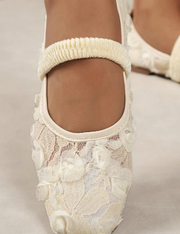 Balerini SHEIN, ecru
