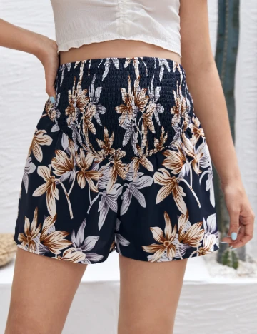 Pantaloni scurti SHEIN Maternity, bleumarin