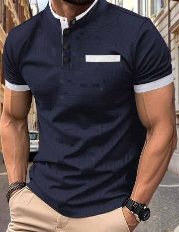 
						Tricou SHEIN, bleumarin