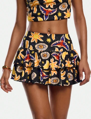 Fusta SHEIN, mix culori