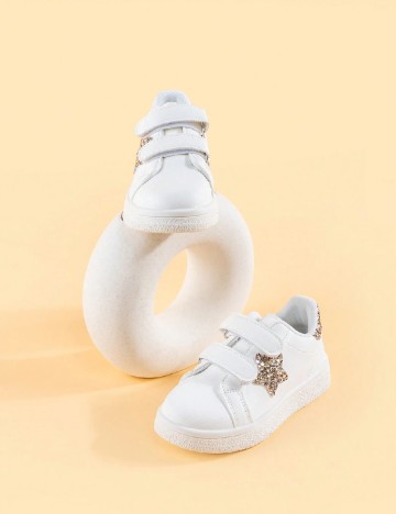 Adidasi Shein Kids, alb