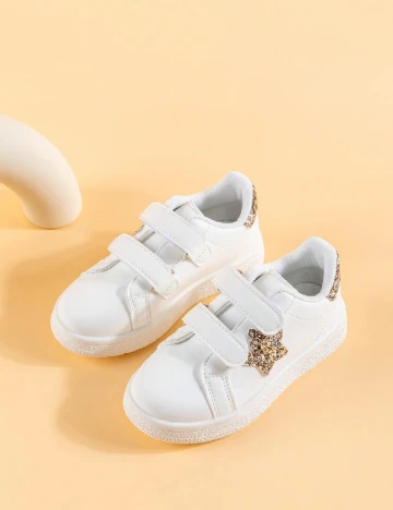 Adidasi Shein Kids, alb