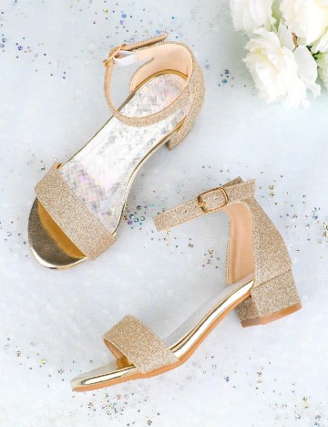 Sandale Shein Kids, auriu