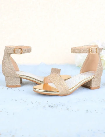 Sandale Shein Kids, auriu