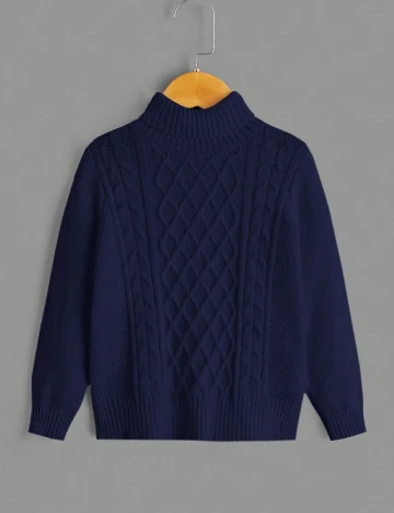 Pulover Shein Kids, bleumarin