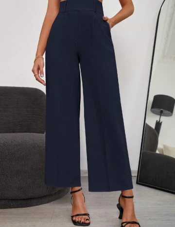 Pantaloni SHEIN, bleumarin