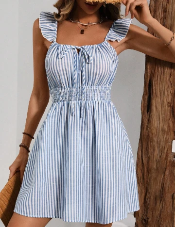 Rochie scurta SHEIN, albastru