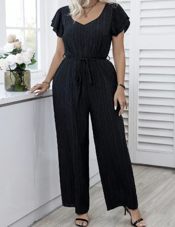 Salopeta SHEIN CURVE, negru