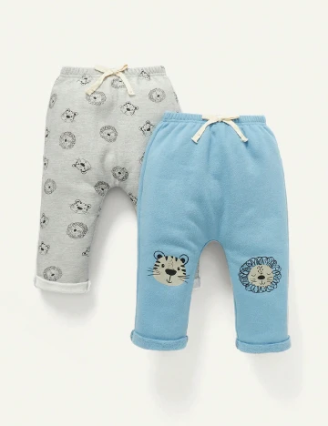 Set pantaloni 2 perechi Shein Kids, mix culori