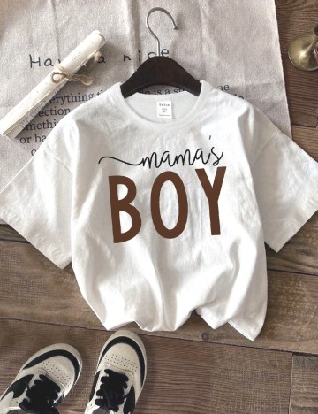 
						Tricou Shein Kids, alb