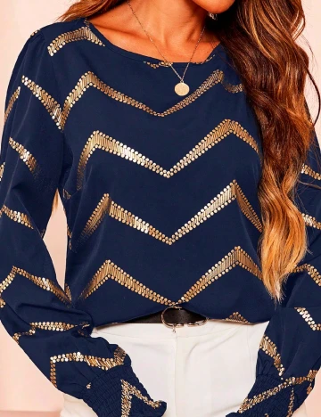 Bluza SHEIN, bleumarin