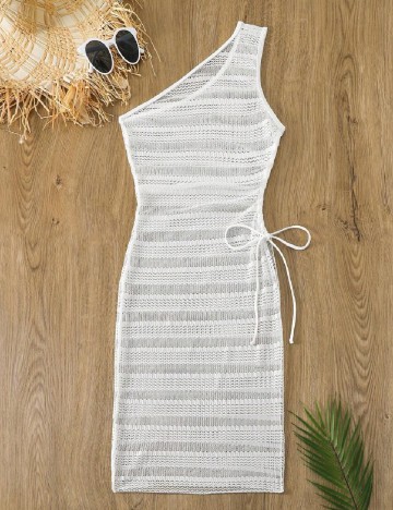 
						Rochie de plaja SHEIN, alb