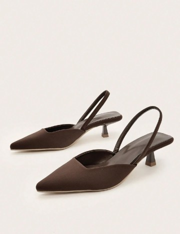 Pantofi SHEIN, maro deschis