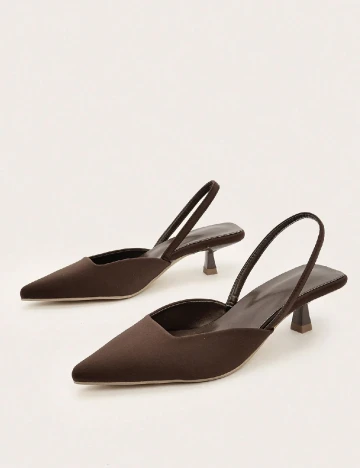 Pantofi SHEIN, maro deschis