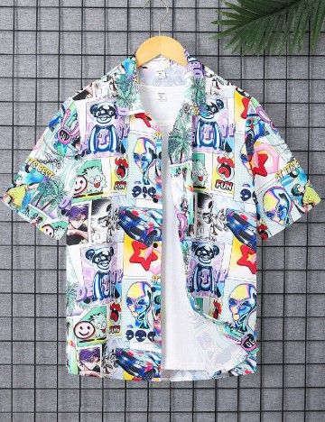 
						Camasa Shein Kids, mix culori