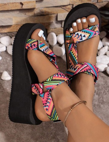 Sandale SHEIN, mix culori